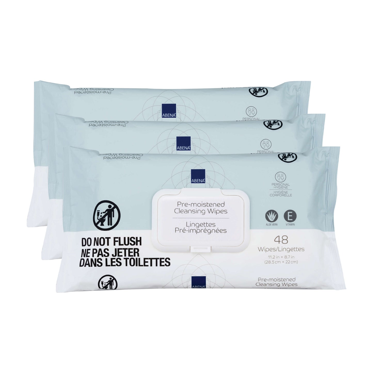 Wet Wipes for Sensitive Skin, Hypoallergenic, Adult Wipes for Incontinence & Cleansing