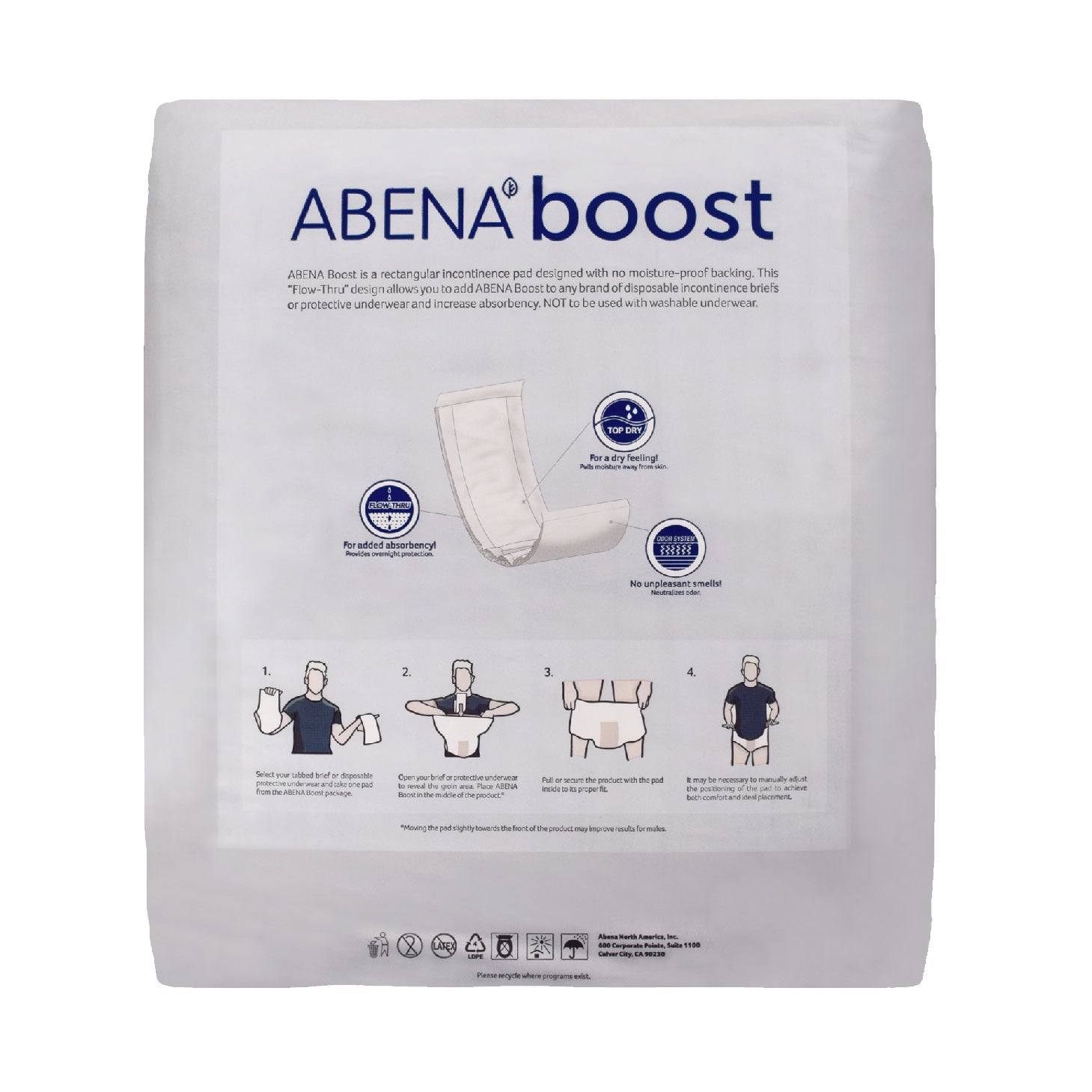 Premium Incontinence Super-absorbent Booster Pads