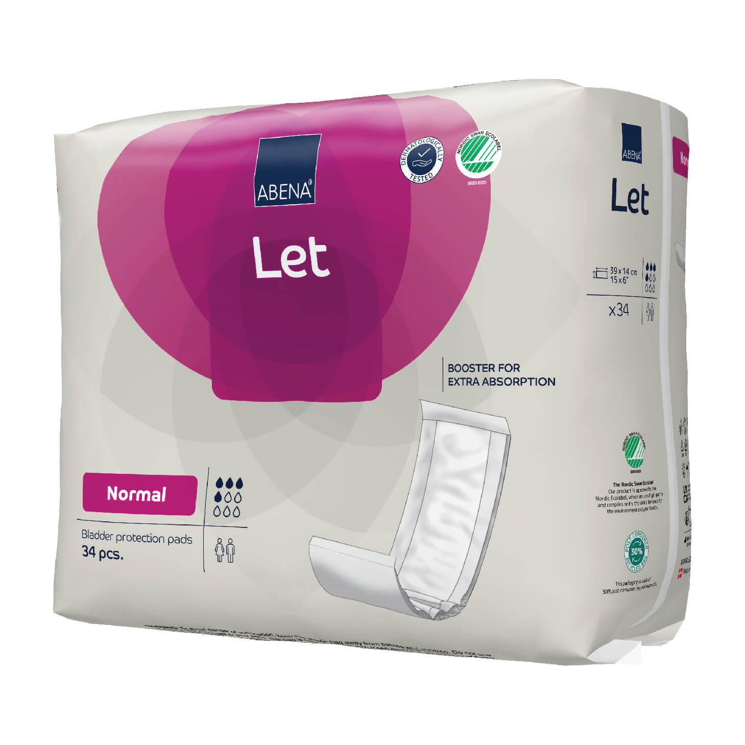 Premium Incontinence, Super-absorbent, Bladder Protection Booster Pads