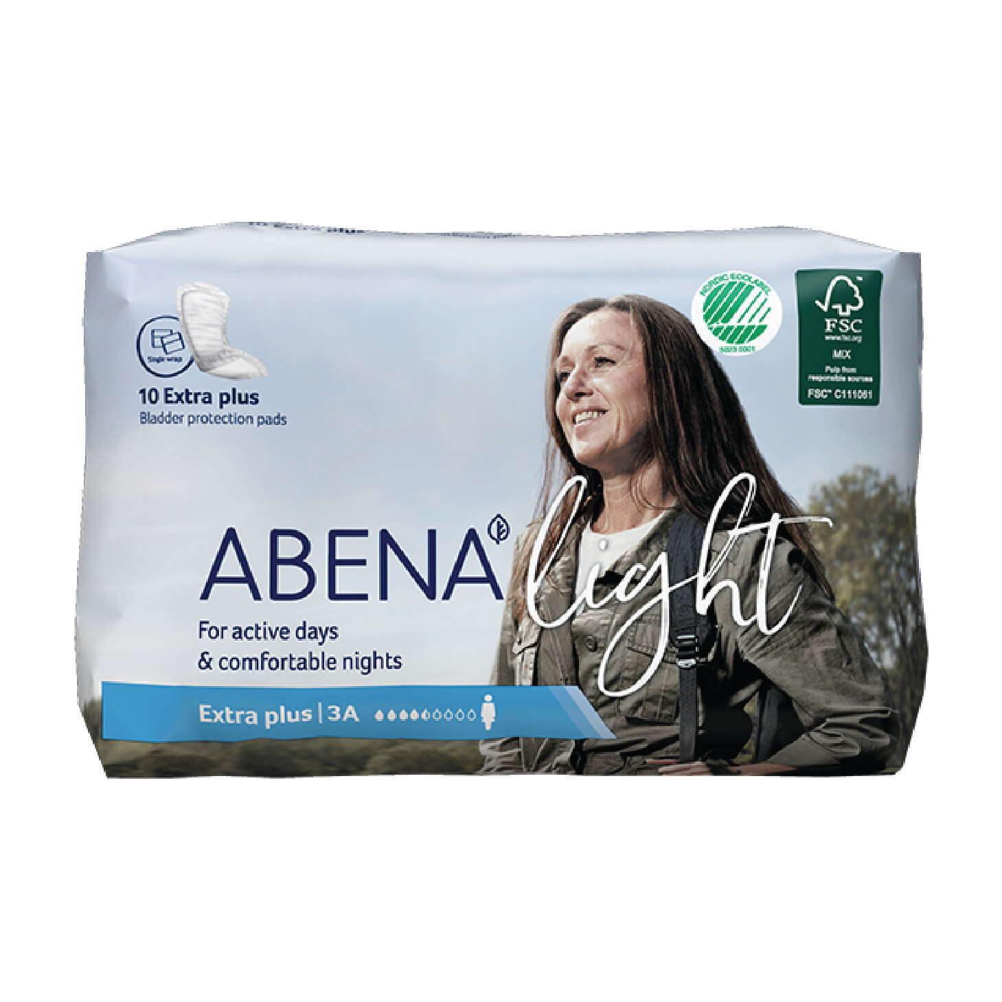 Abena Light Pad Size 3A – High Absorbency Light Incontinence Pad