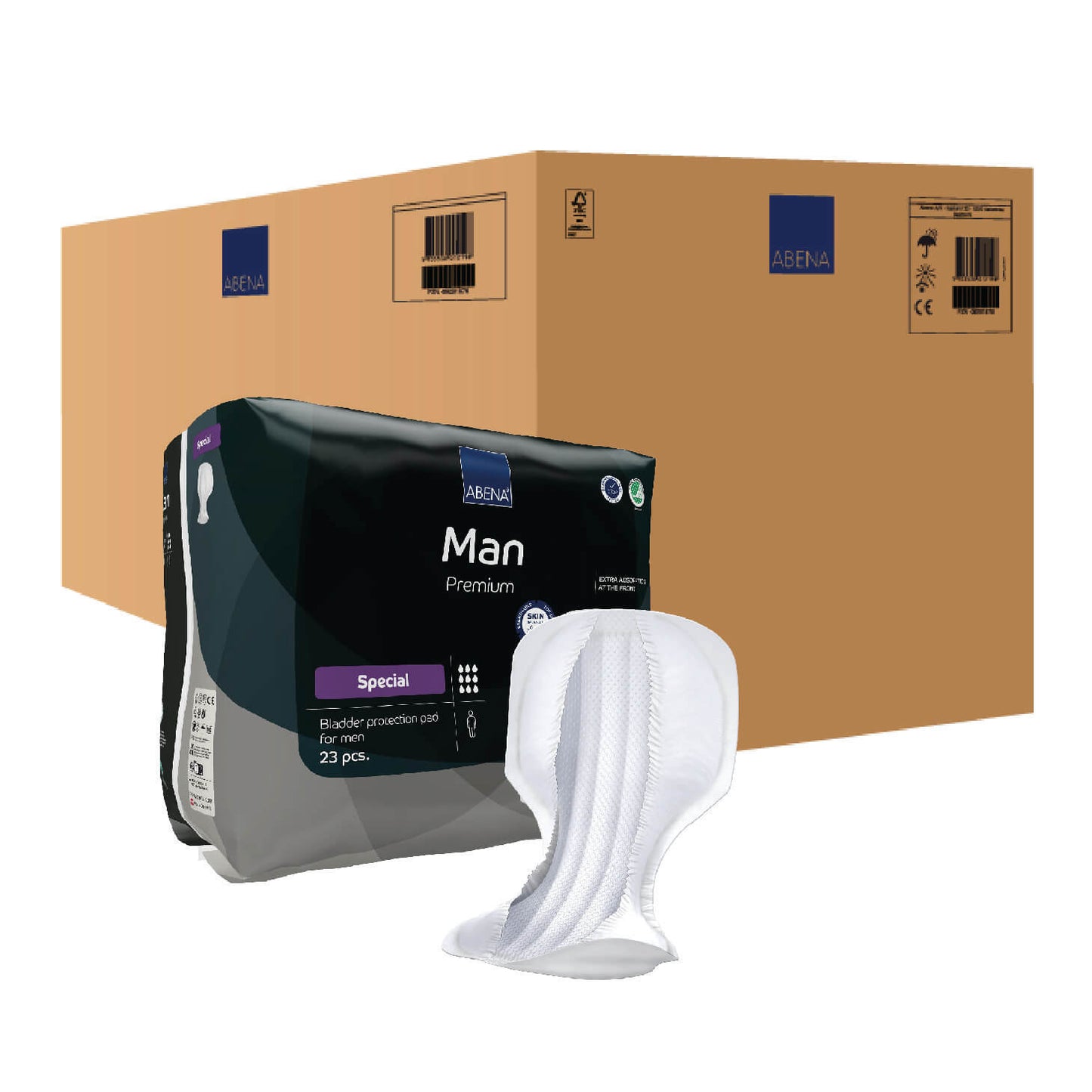 Premium Incontinence, Bladder Protection Shield for Men, Male Guards