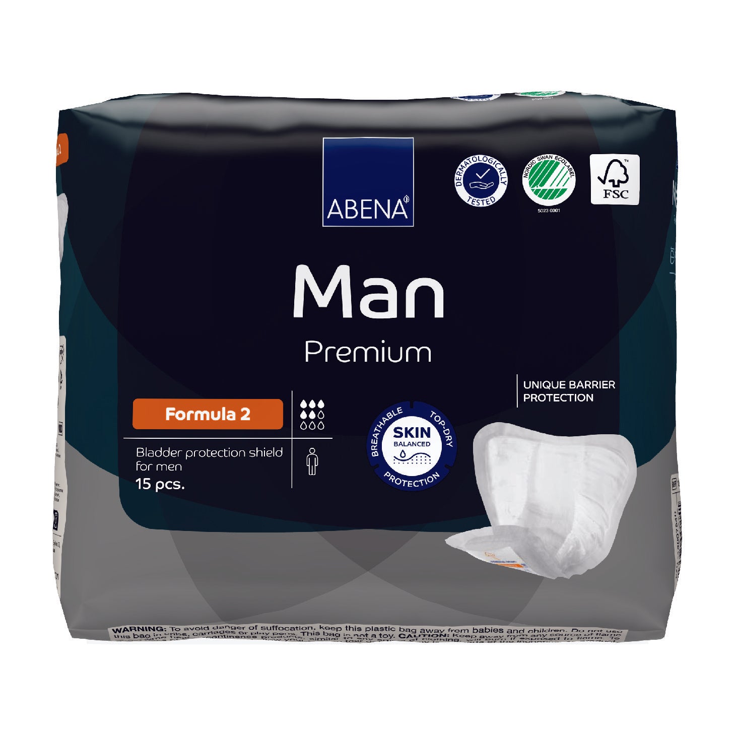 Premium Incontinence, Bladder Protection Shield for Men, Male Guards