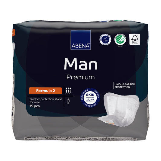 Premium Incontinence, Bladder Protection Shield for Men, Male Guards