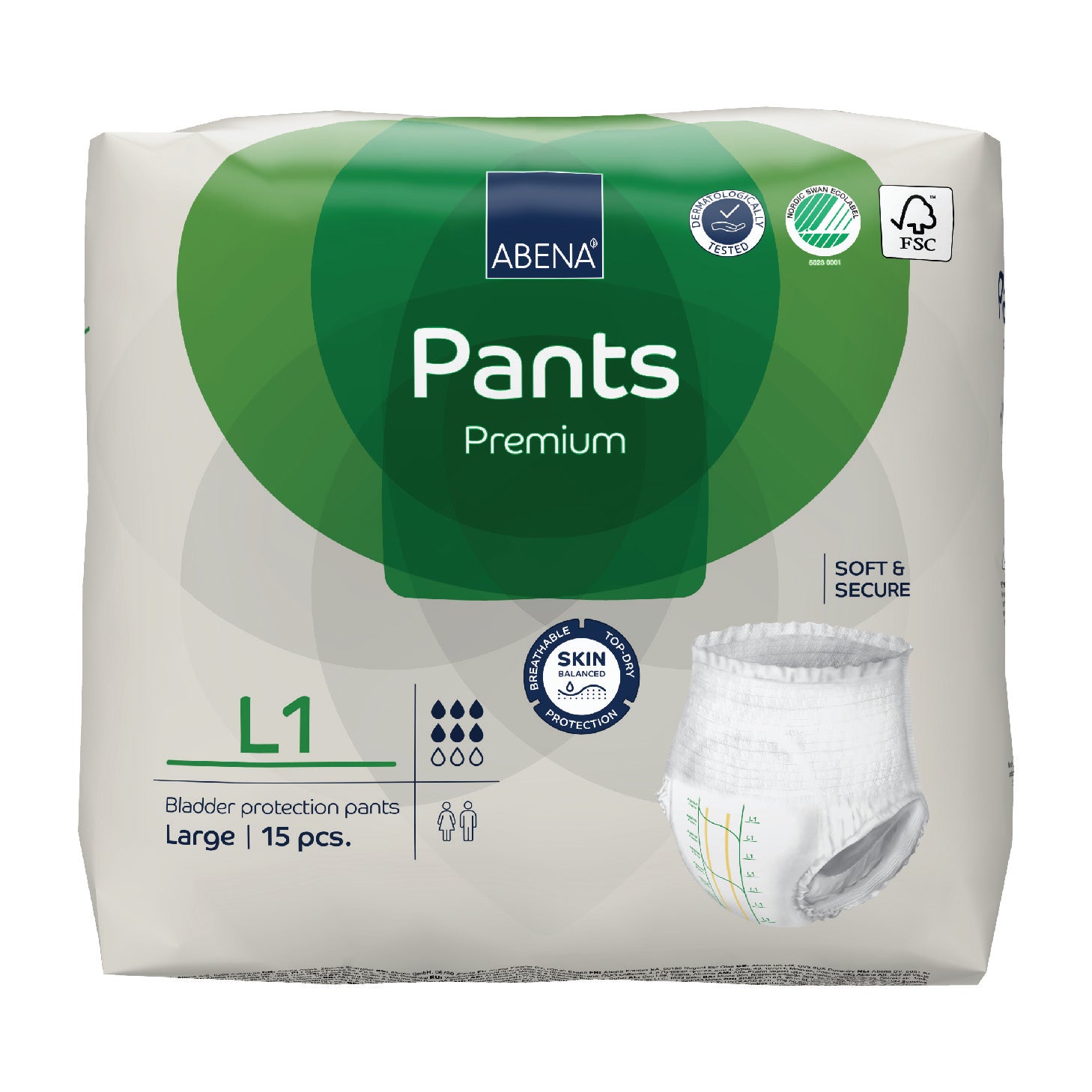 Premium Protective Underwear, Bladder Protection Pants, Fast Absorption, Fully Breathable, Leakage Protection