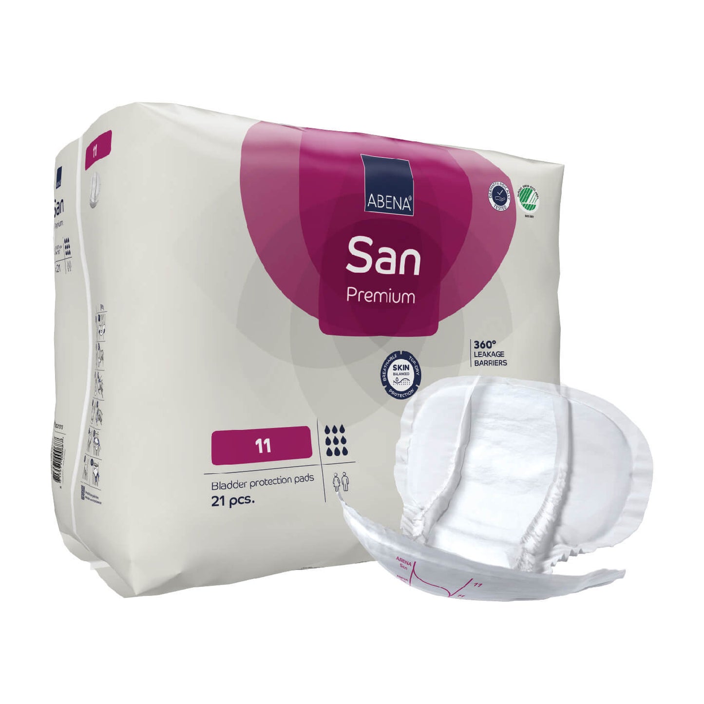 Premium Incontinence Bladder Protection Pads, Fast Absorption, Fully Breathable, Leakage Barriers