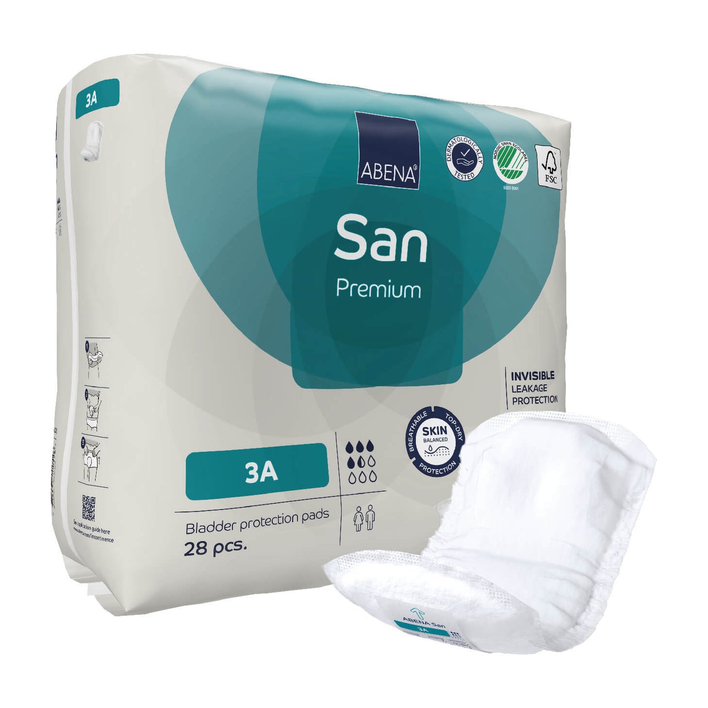 Premium Incontinence Bladder Protection Pads, Fast Absorption, Fully Breathable, Leakage Barriers