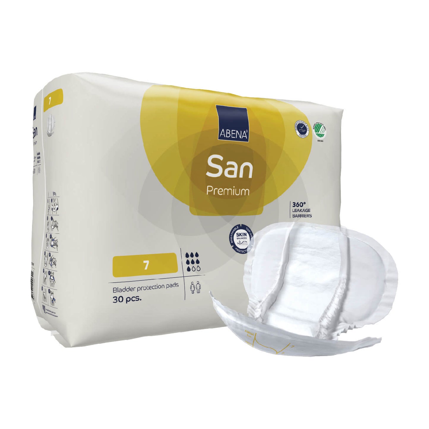 Premium Incontinence Bladder Protection Pads, Fast Absorption, Fully Breathable, Leakage Barriers