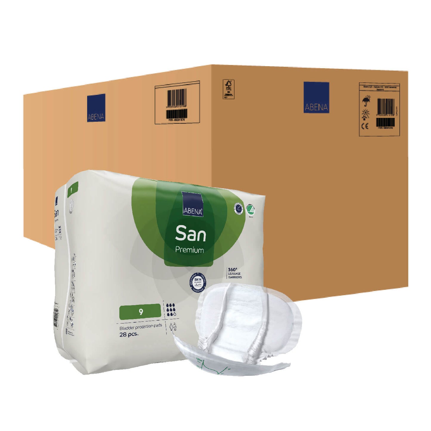 Premium Incontinence Bladder Protection Pads, Fast Absorption, Fully Breathable, Leakage Barriers