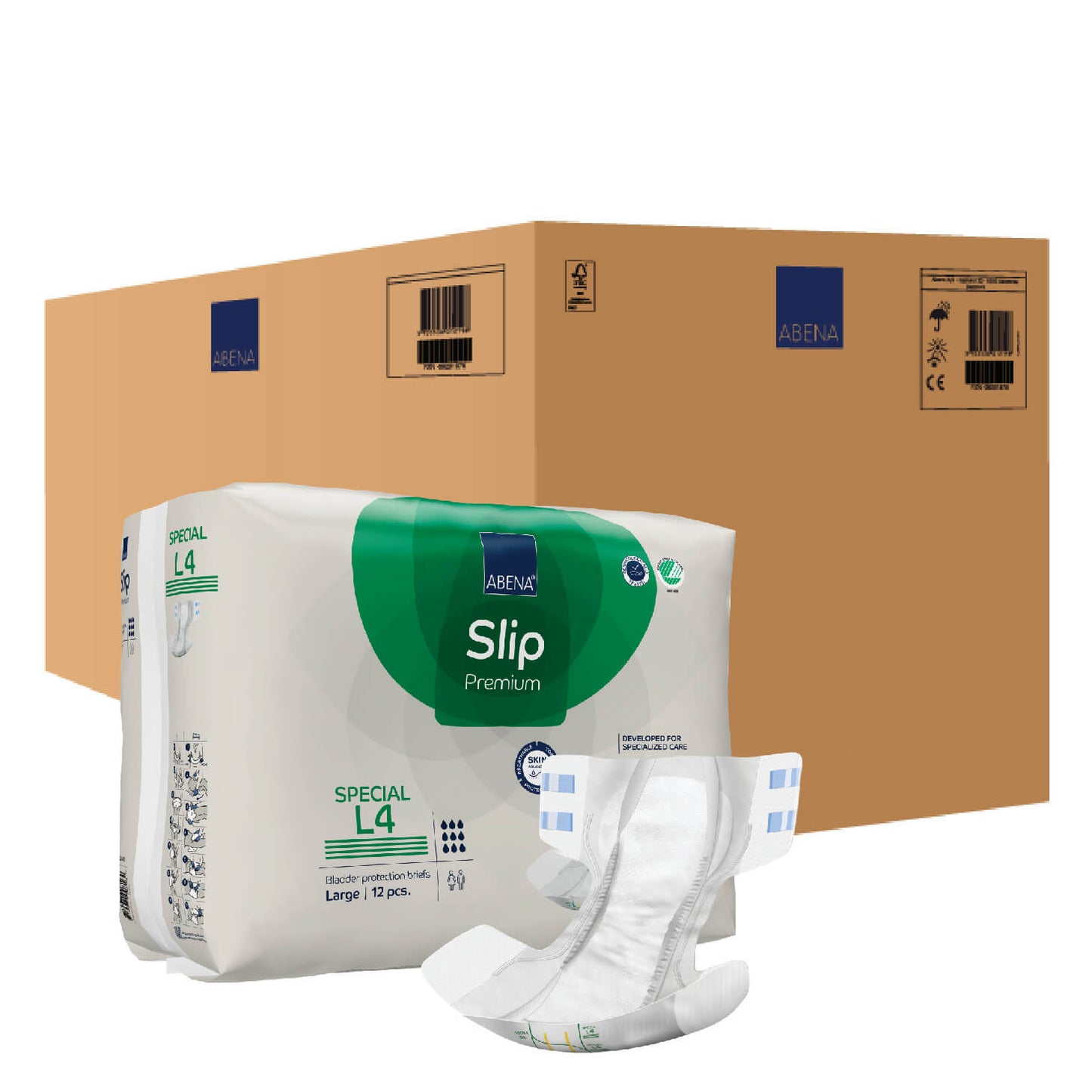Premium Incontinence Briefs, Bladder Protection Briefs, Fully Breathable, Super Absorption, Maximum Leakage Protection