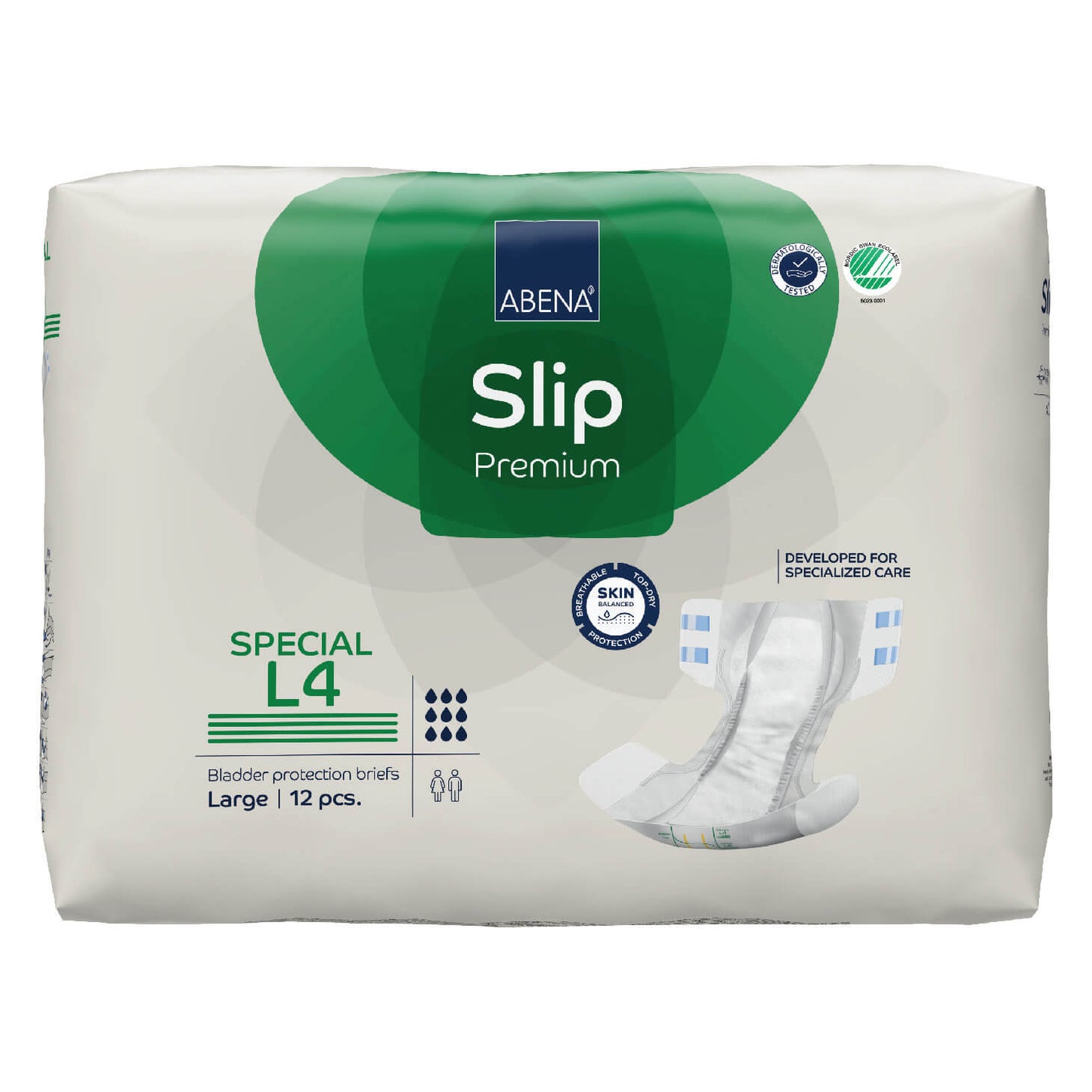Premium Incontinence Briefs, Bladder Protection Briefs, Fully Breathable, Super Absorption, Maximum Leakage Protection