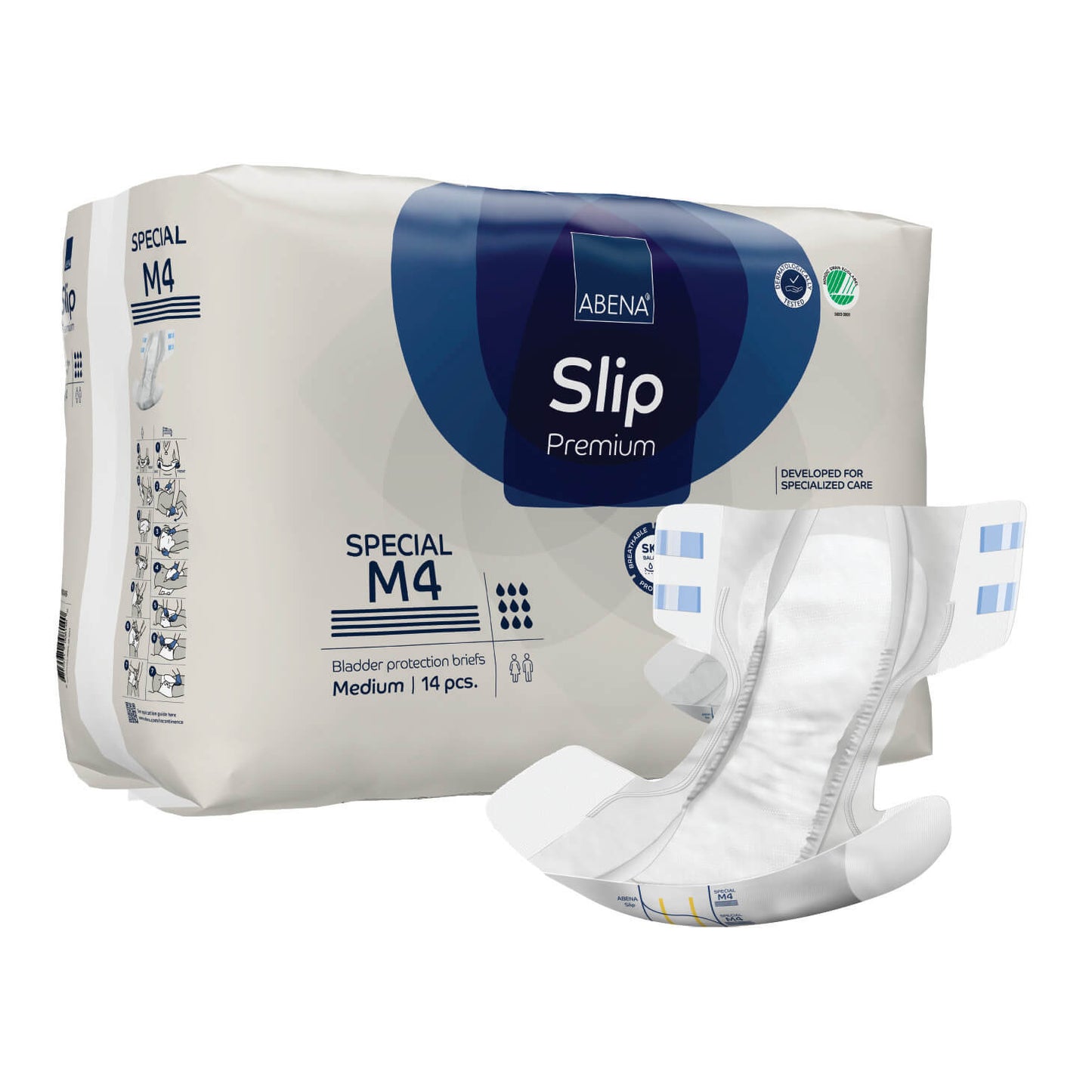 Premium Incontinence Briefs, Bladder Protection Briefs, Fully Breathable, Super Absorption, Maximum Leakage Protection