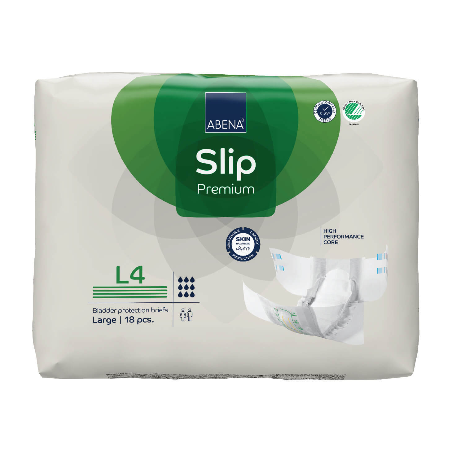 Premium Incontinence Briefs, Fully Breathable, Super Absorption, Maximum Leakage Protection