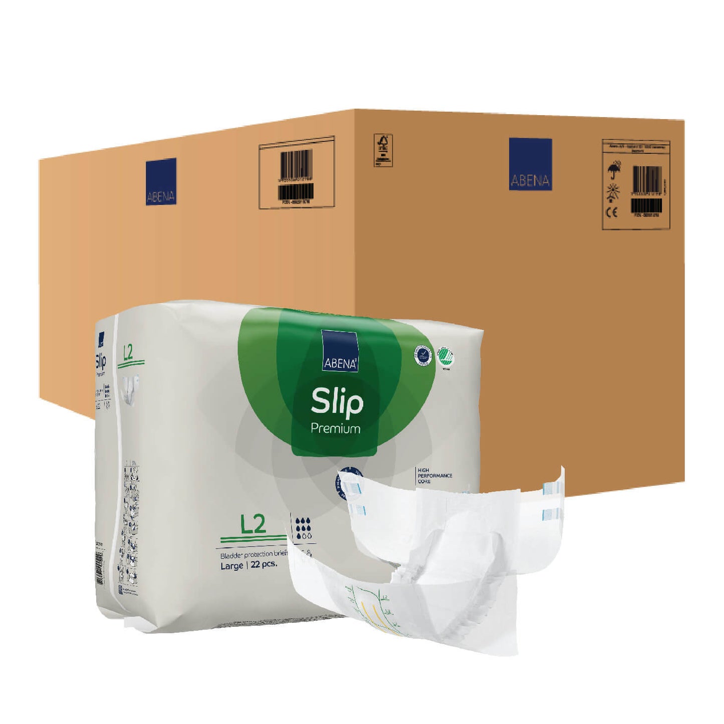 Premium Incontinence Briefs, Fully Breathable, Super Absorption, Maximum Leakage Protection
