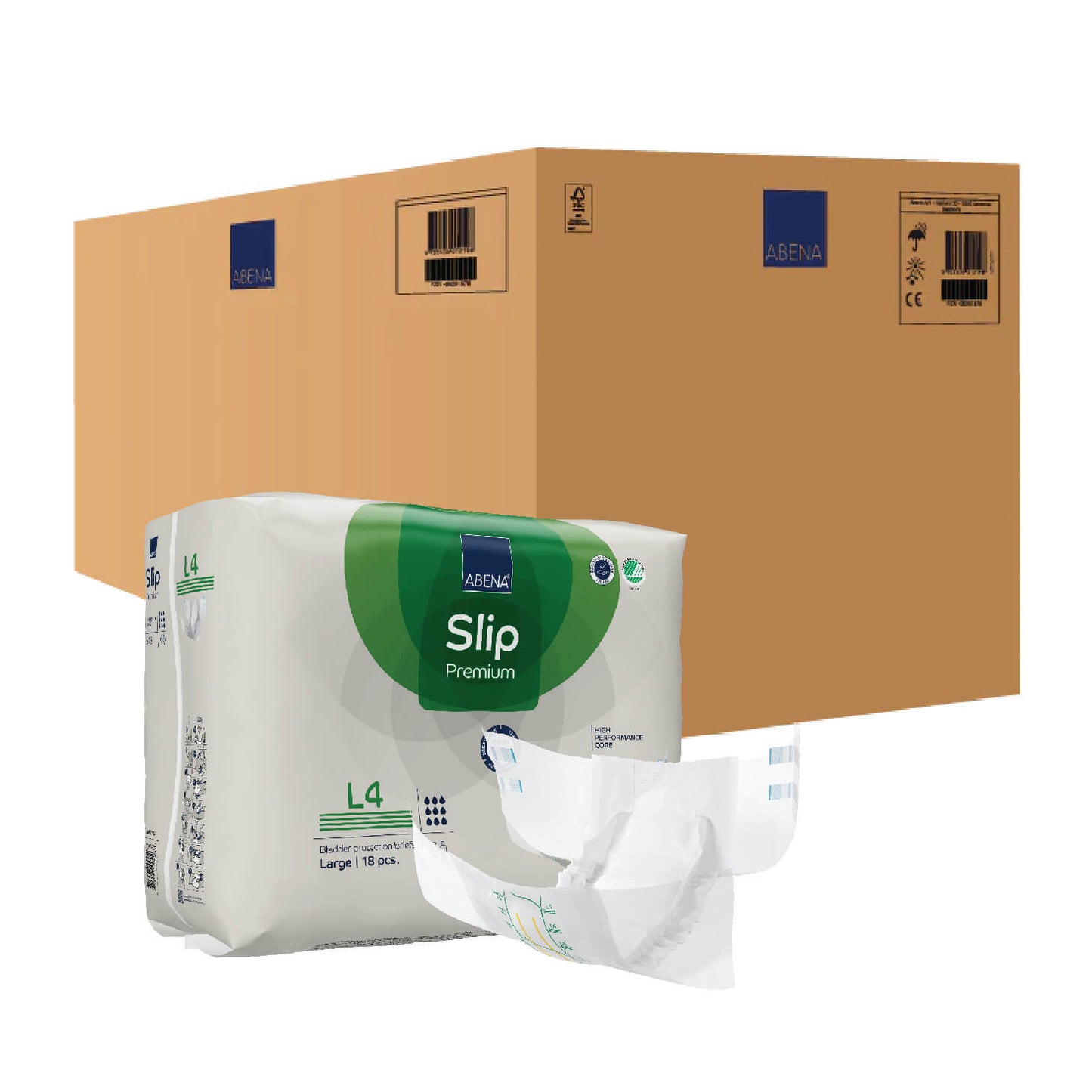 Premium Incontinence Briefs, Fully Breathable, Super Absorption, Maximum Leakage Protection
