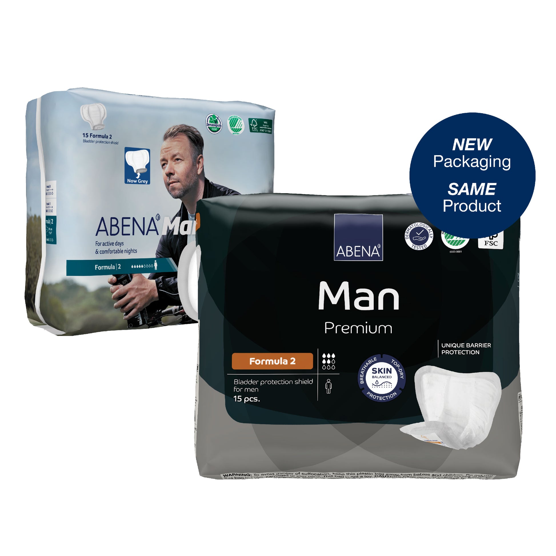 Premium Incontinence, Bladder Protection Shield for Men, Male Guards