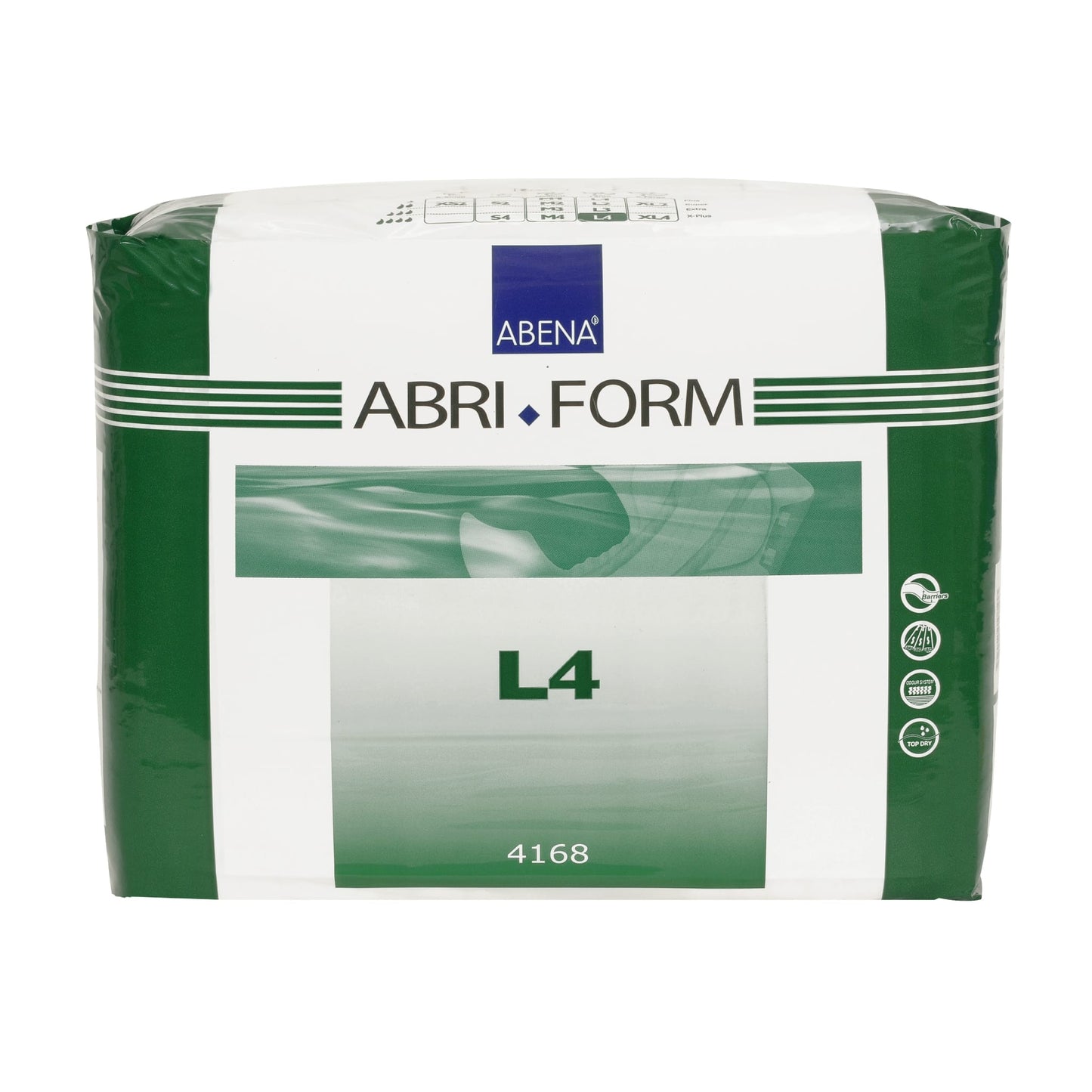 Plastic-Backed Briefs, Classic Style with Plastic Exterior, Super Absorption, Leakage protection, Wetness indicator [variant:L4]