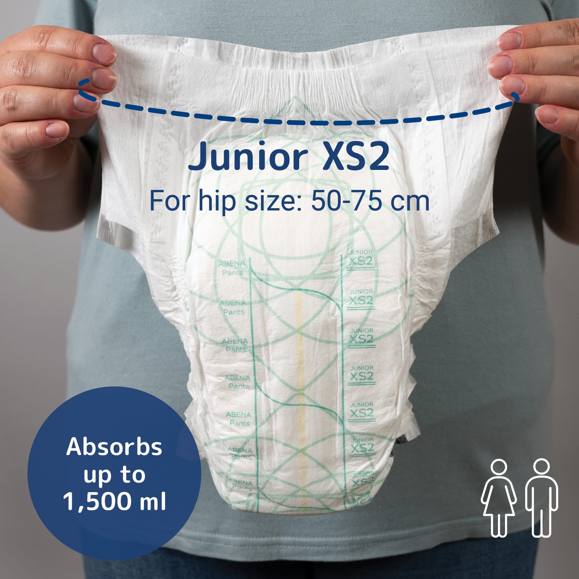 ABENA Pants Junior – Breathable, Secure Incontinence Pants