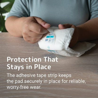 ABENA San 3A - Use adhesive tape to hold the pad in place [variant:3A]