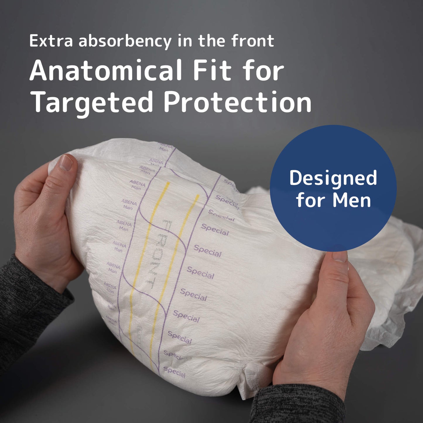 ABENA Man Special - Anatomical Fit for male
