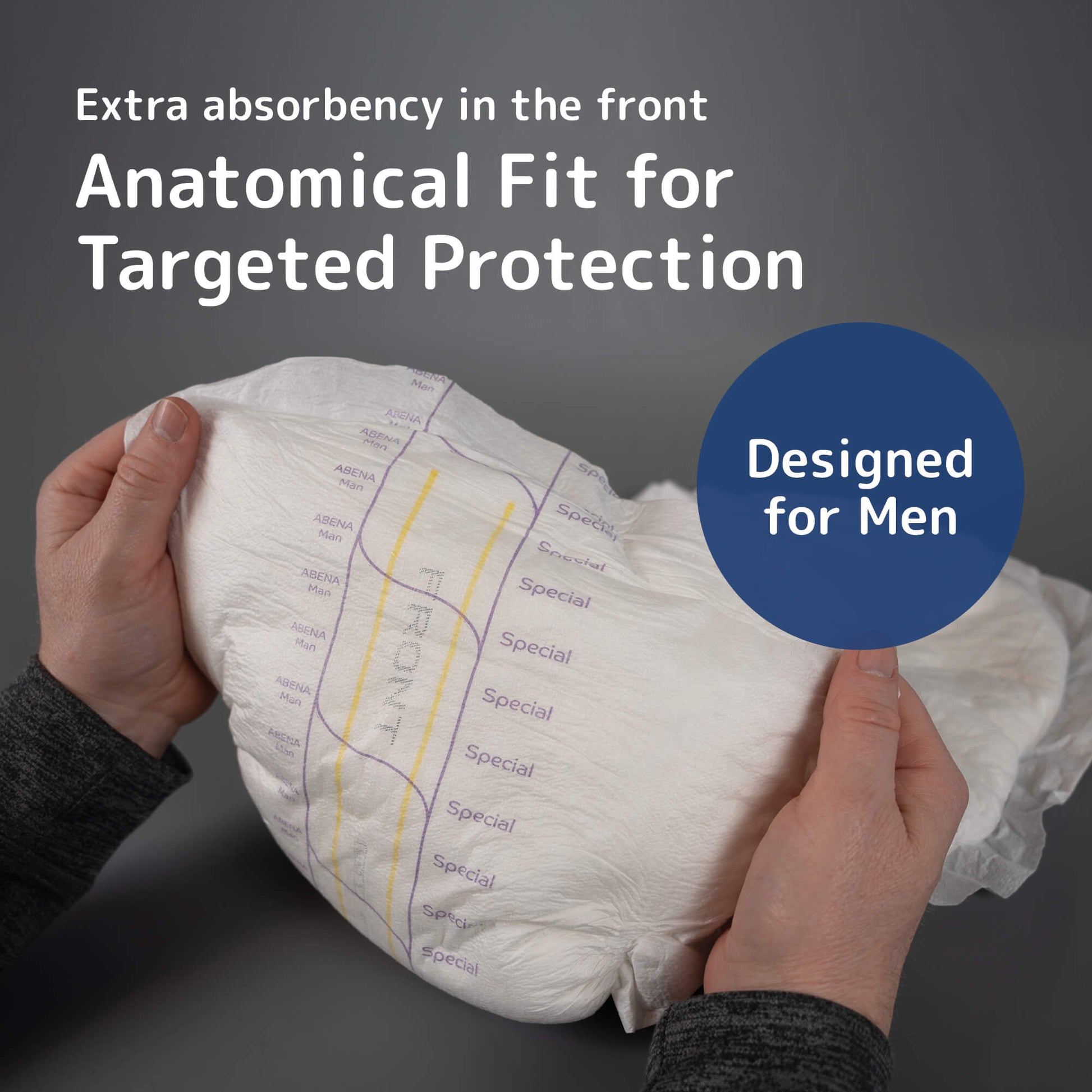 ABENA Man Special - Anatomical Fit for male