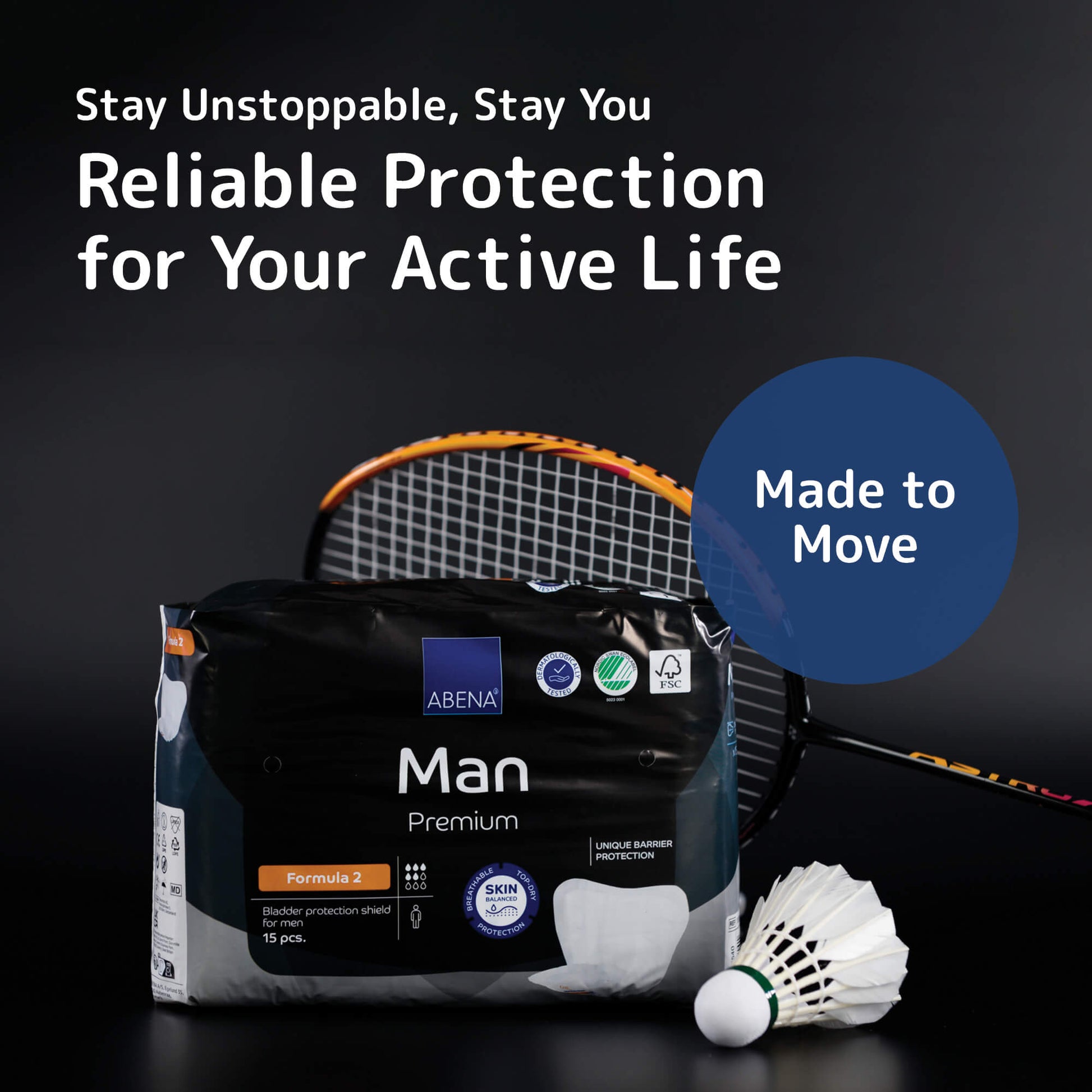 ABENA Man - for active lifestyle