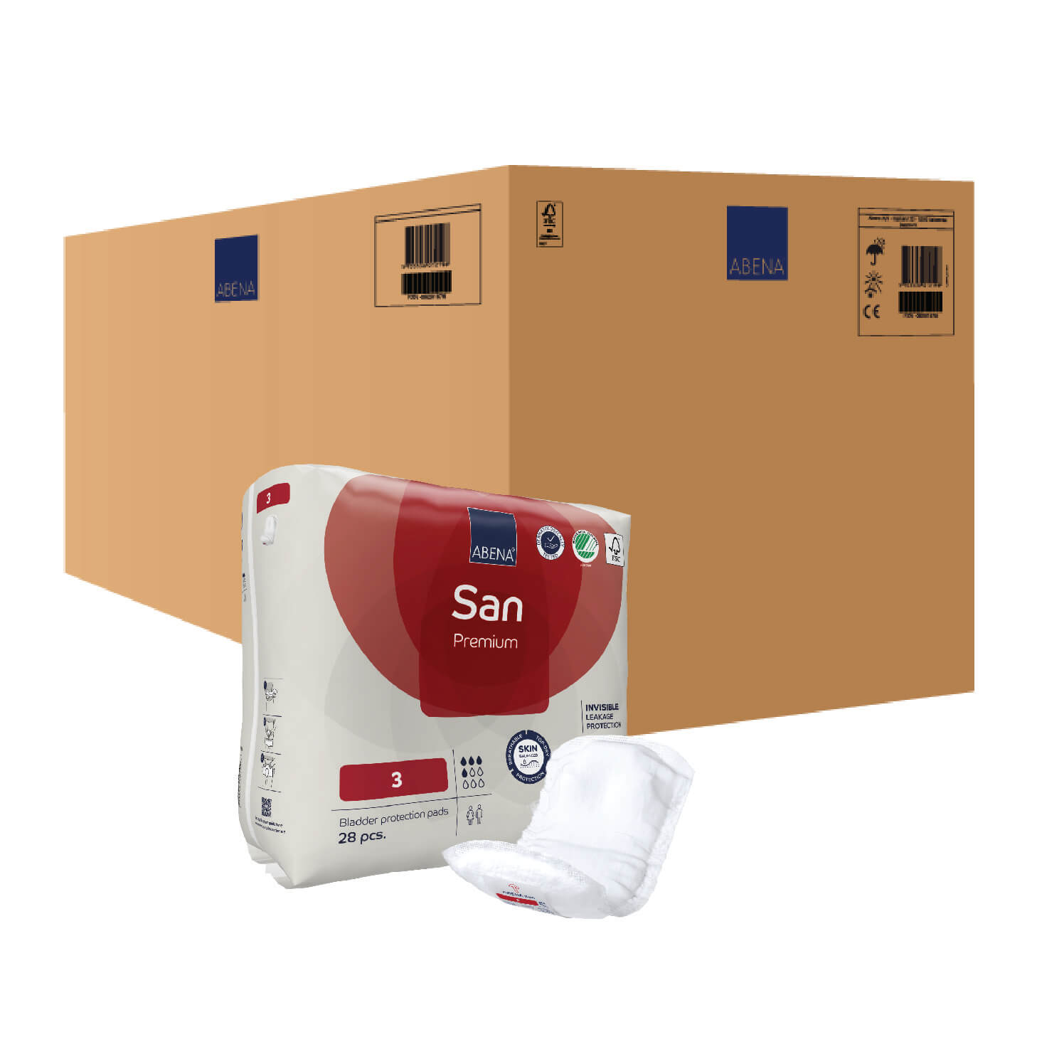 Premium Incontinence Bladder Protection Pads, Fast Absorption, Fully Breathable, Leakage Barriers