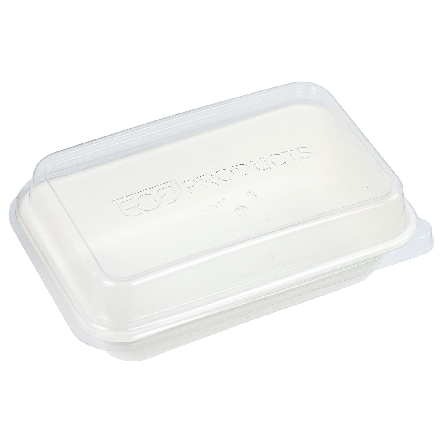 100% Compostable Bagasse To-Go Containers with Lids